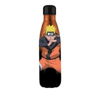 Nemesis Now Naruto Bouteille d'eau en acier inoxydable Orange/noir 500 ml 27 cm