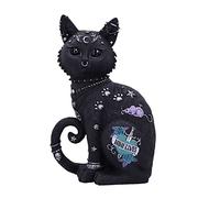 Nemesis Now Figurine Chat Nine Lives, Noir, 22 cm, résine synthétique