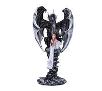 Nemesis Now NYA Figurine Dragon fée Noir 37,5 cm