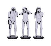 Nemesis Now Original Stormtrooper Figures 3-Pack Three Wise Stormtroopers 14 cm B4889P9 Multicolore