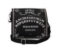 Nemesis Now Ouija Unisexe Sac à bandoulière Noir/Blanc 100% Polyuréthane