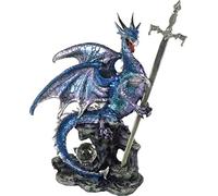 Nemesis Now Ouvre-lettre Épée du Dragon Bleu 23 cm