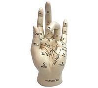 Nemesis Now Palmistry Chriomancy, Figurine en polyrésine U4943R0, Blanc, Taille 17.7 Cm
