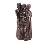 Nemesis Now Photophore en Bronze pour Jeune Fille, mère, crone 17 cm