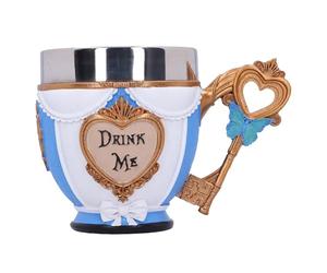 Nemesis Now Pinkys Up Alice Tasse Blanc 11 cm