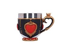 Nemesis Now Tasse Pinkys Up motif Reine des cœurs Noir 11 cm