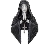 Nemesis Now Plaque murale de prière gothique en polyrésine Noir 39 cm