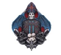 Nemesis Now : Plaque murale Ghost Papa Emeritus IV, 25 cm x 29.5 cm, Résine, Montage mural, Rock/Metal