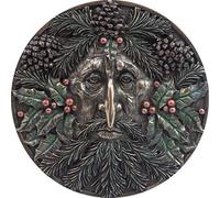 Nemesis Now Plaque Murale Hiver Bronze 16 cm