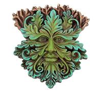 Nemesis Now Plaque Murale King en chêne Vert 17 cm