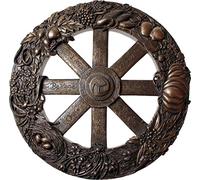 Nemesis Now Plaque Murale Roue de l'année Bronze 33 cm
