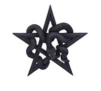 Nemesis Now Plaque Murale Serpent's Worship Noir 24 cm