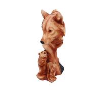 Nemesis Now Poitrine en polyrésine, Motif Loups hurlants, Taille Unique