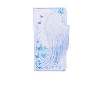 Nemesis Now Porte-Monnaie Ailes d'ange en Relief Blanc 18,5 cm