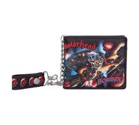 Nemesis Now – Portefeuille unisexe B6607B24 – à deux volets – Noir de jais – 9,3 cm