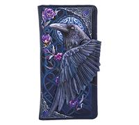 Nemesis Now Ravens Flight Portefeuille Motif Floral en Relief Noir 18,5 cm