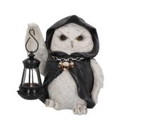 Nemesis Now Figurine de lanterne Chouette Flight Blanc 17 cm