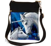 Nemesis Now Sacred Love Lisa Parker Sac à bandoulière Noir 23 cm PU et toile