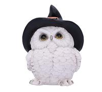 Nemesis Now Snowy Spells Figurine Chouette Blanc 9 cm