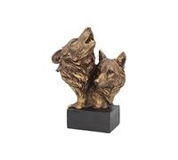 Nemesis Now Song of The Wild Wolf Buste en résine Bronze 23 cm