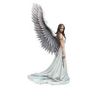 Nemesis Now Figurine Spirit Guide Anne Stokes Ange en résine Blanc 24 cm