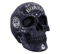 Nemesis Now Spirit Ouija Décoration tête de Mort Noir 20 cm