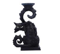 Nemesis Now Spite Bougeoir Chat Noir 18,5 cm