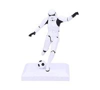 Nemesis Now - Star Wars - Stormtrooper Back of The Net Footballeur Figurine 17cm, Noir