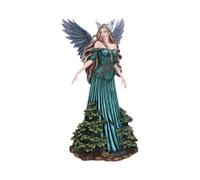 Nemesis Now Statue de fée en résine - Décoration de maison de fée avec détails de jardin et ailes enchanteresses, cadeaux et décoration pour les amateurs de fantaisie - Elowynn