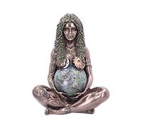 Nemesis Now Statuette Ethereal Gaia Art Statue, polyrésine, Bronze mère Terre, 30 cm