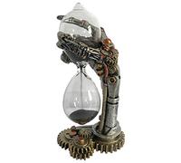 Nemesis Now Steampunk Sablier dans Une Main squelettique - Argenté, 16 cm