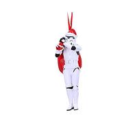 Nemesis Now Stormtrooper Décoration de Noël à Suspendre en résine 13 cm Blanc Produit sous Licence Officielle Stormtrooper Décoration de Noël moulée dans la Plus Fine résine Peinte à la Main