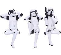 Nemesis Now Stormtrooper Trois Sages Stormtroopers Assis 11 Cm Figur Taille Unique