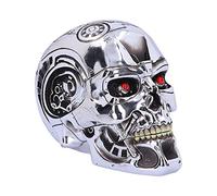 Nemesis Now Boîte en résine T-Terminator Argenté 18 cm Taille Unique