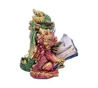 Nemesis Now Tales of Fire Figurine Dragon en polyrésine, Multicolore, Taille Unique