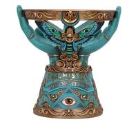 Nemesis Now Teller Porte-Boule de Cristal Bleu 15 cm