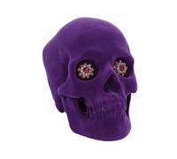 Nemesis Now Tête de Mort ornée de Strass Violet 18,7 cm