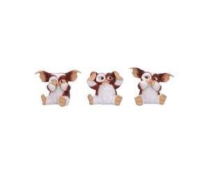 Nemesis Now Three Wise Gizmo Gremlins figuur Van kunsthars, 8,2 cm, decoratie voor planken, Open haarden of kantoren, Gremlins-Merchandise en Cadeaus voor Fans