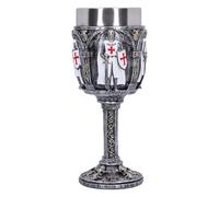 Nemesis Now Valiant White Knight Verre en résine 18,5 cm Blanc moulé dans la Meilleure résine Peinte à la Main