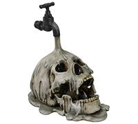 Nemesis Now Vering Tap Figurine décorative en Forme de crâne Argenté Taille Unique