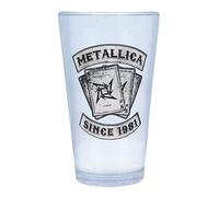 Nemesis Now Verre sous licence officielle Metallica Since 1981, 14,8 cm