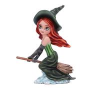 Nemesis Now Willow Figurine de sorcière Vert 16 cm