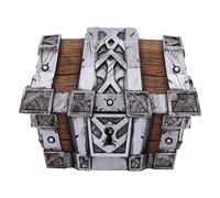 Nemesis Now World of Warcraft Coffre au trésor en résine Argenté/marron 10,5 cm