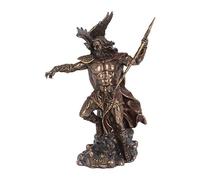Nemesis Now Zeus Figurine Bronze 36 cm Taille 28 cm