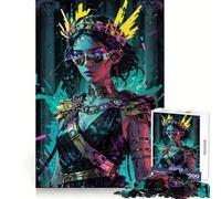 Nemesis︰ Puzzle Lumineux Justice pour Adultes 1000 pièces, Jeu de logique et de détente, Bords Lisses, Cadeau spécial (38x52cm)