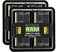Nemix Ram Kit de mémoire 4 x 32 Go DDR4-2933 PC4-23400 ECC SODIMM 2Rx8 128 Go