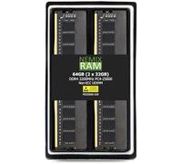 NEMIX RAM Mise à niveau de mémoire 64 Go (2 x 32 Go) DDR4-3200 PC4-25600 Non-ECC UDIMM