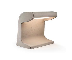 Nemo Borne Béton Grande Lampadaire Dextérieur Béton