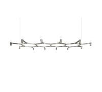 Nemo Crown Plana Major Kronleuchter, aluminium poli