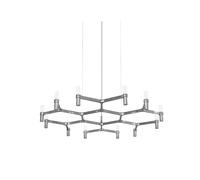 Nemo Crown Plana Minor Kronleuchter, aluminium poli
